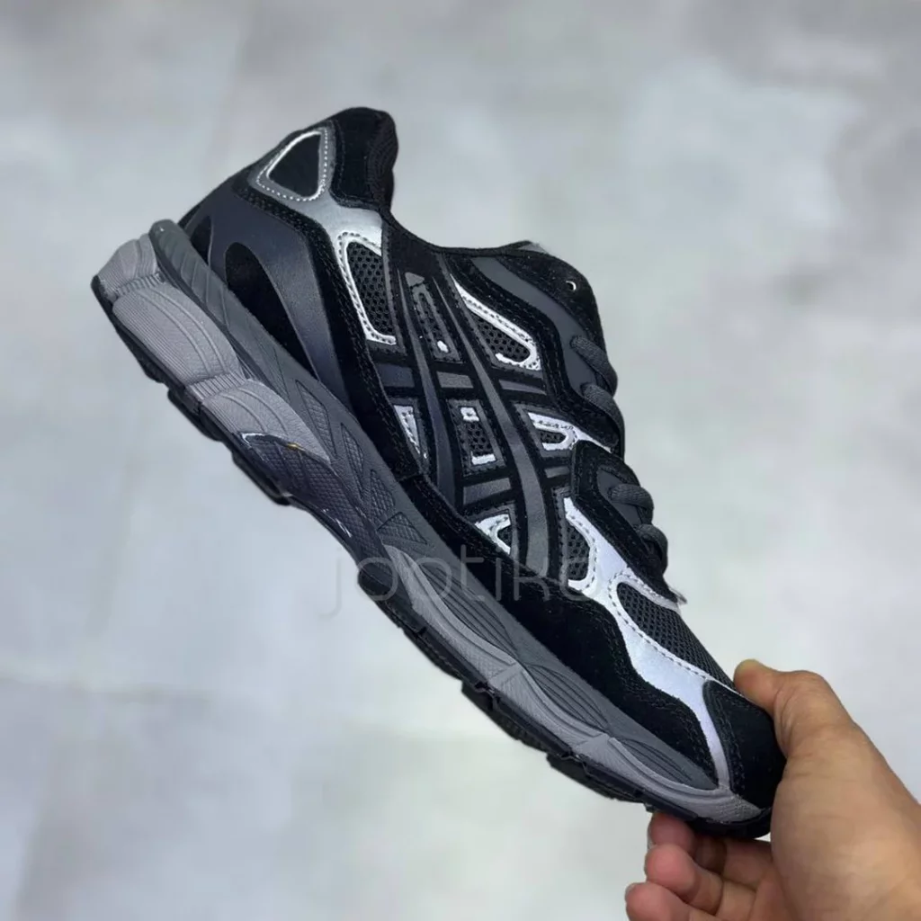 اسیکس ژل ان وای سی مشکی خاکستری گرافیت ASICS Gel-NYC Graphite Grey Black - تصویر 2