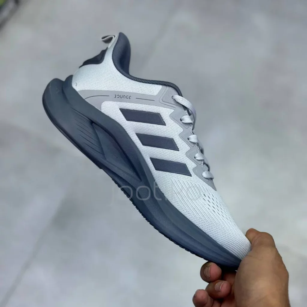 آدیداس ووی بونس خاکستری روشن و تیره adidas Voeuy Bounce Light/Dark Gray - تصویر 2