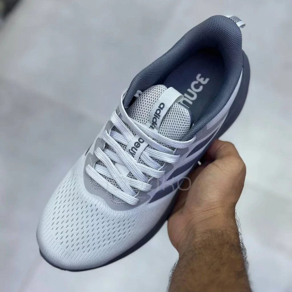 آدیداس ووی بونس خاکستری روشن و تیره adidas Voeuy Bounce Light/Dark Gray - تصویر 3