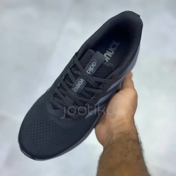 آدیداس ووی بونس مشکی طوسی adidas Voeuy Bounce Black Gray آدیداس ووی بونس مشکی طوسی adidas Voeuy Bounce Black Gray