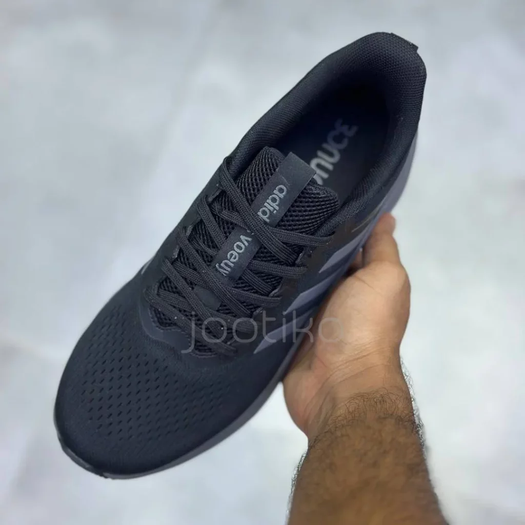 آدیداس ووی بونس مشکی طوسی adidas Voeuy Bounce Black Gray - تصویر 3