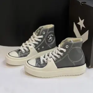 کانورس چاک تیلور آل استار کانستراکت های خاکستری Converse Chuck Taylor All Star Construct High Cyber Grey کانورس چاک تیلور آل استار کانستراکت های خاکستری Converse Chuck Taylor All Star Construct High Cyber Grey
