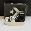 کانورس چاک تیلور آل استار کانستراکت های وینتیج Converse Chuck Taylor All Star Construct Hi Black Vintage White کانورس چاک تیلور آل استار کانستراکت های وینتیج Converse Chuck Taylor All Star Construct Hi Black Vintage White