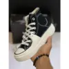 کانورس چاک تیلور آل استار کانستراکت های وینتیج Converse Chuck Taylor All Star Construct Hi Black Vintage White کانورس چاک تیلور آل استار کانستراکت های وینتیج Converse Chuck Taylor All Star Construct Hi Black Vintage White