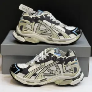 بالنسیاگا رانر سفید بژ طوسی آبی Balenciaga Runner White/Beige/Grey/Blue بالنسیاگا رانر سفید بژ طوسی آبی Balenciaga Runner White/Beige/Grey/Blue