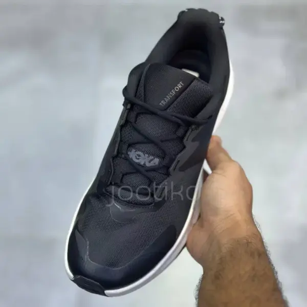 کفش هوکا ترنسپورت مشکی سفید Hoka Transport Black Alabaster کفش هوکا ترنسپورت مشکی سفید Hoka Transport Black Alabaster