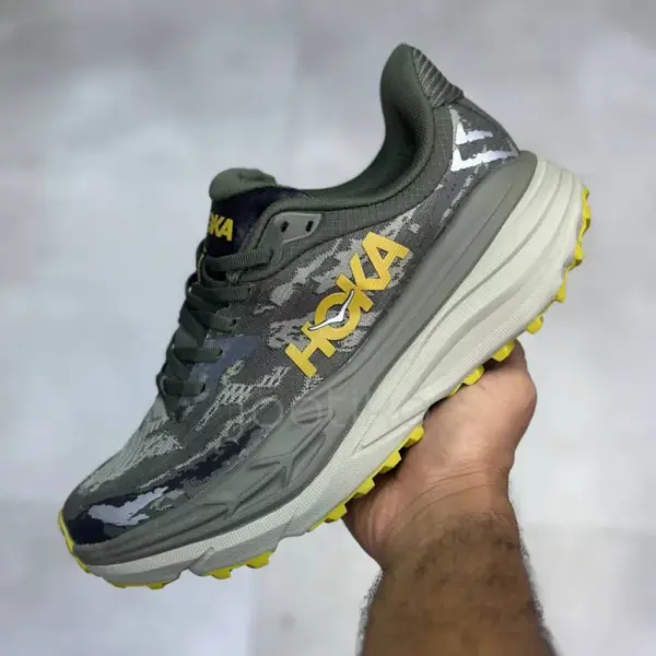 هوکا استینسون 7 زیتونی طرح جنگلی Hoka Stinson 7 Olive Haze Forest Cover هوکا استینسون 7 زیتونی طرح جنگلی Hoka Stinson 7 Olive Haze Forest Cover