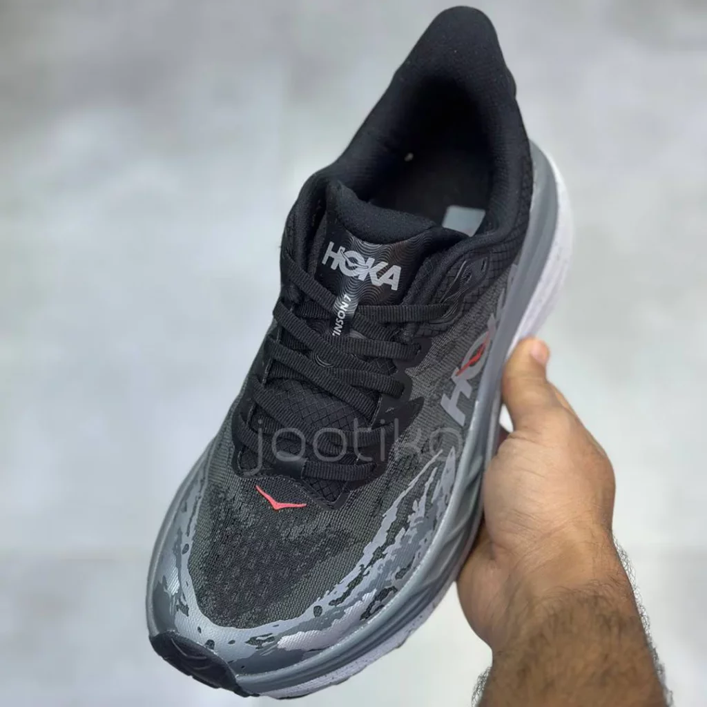 هوکا استینسون 7 مشکی خاکستری Hoka Stinson 7 Black Outer Orbit هوکا استینسون 7 مشکی خاکستری Hoka Stinson 7 Black Outer Orbit - تصویر 3
