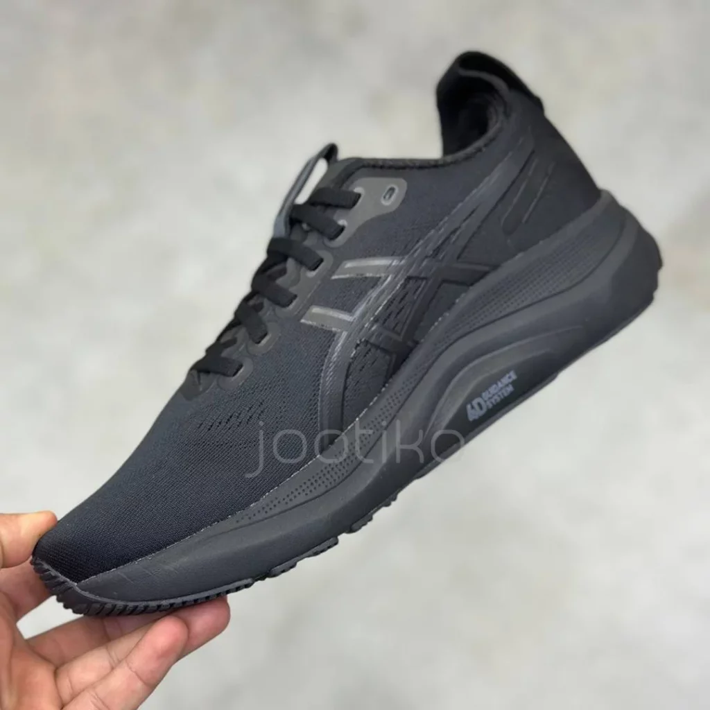 کفش ورزشی اسیکس ژل کایانو 32 مشکی GEL-KAYANO 32 BLACK/GRAPHITE GREY کفش ورزشی اسیکس ژل کایانو 32 مشکی GEL-KAYANO 32 BLACK/GRAPHITE GREY - تصویر 2