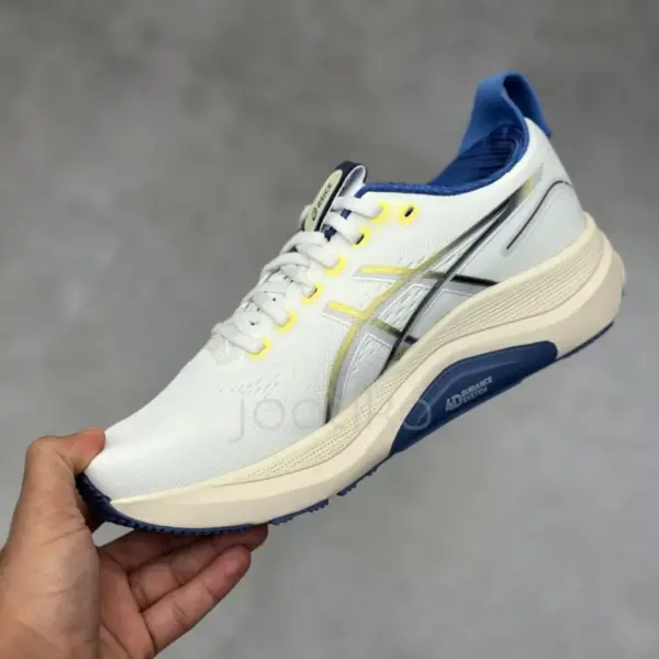 کفش ورزشی اسیکس ژل کایانو 32 GEL-KAYANO 32 Cream/Denim Blue کفش ورزشی اسیکس ژل کایانو 32 GEL-KAYANO 32 Cream/Denim Blue
