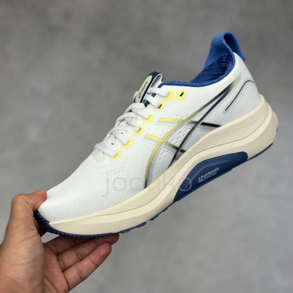 کفش ورزشی اسیکس ژل کایانو 32 GEL-KAYANO 32 Cream/Denim Blue کفش ورزشی اسیکس ژل کایانو 32 GEL-KAYANO 32 Cream/Denim Blue - تصویر 3