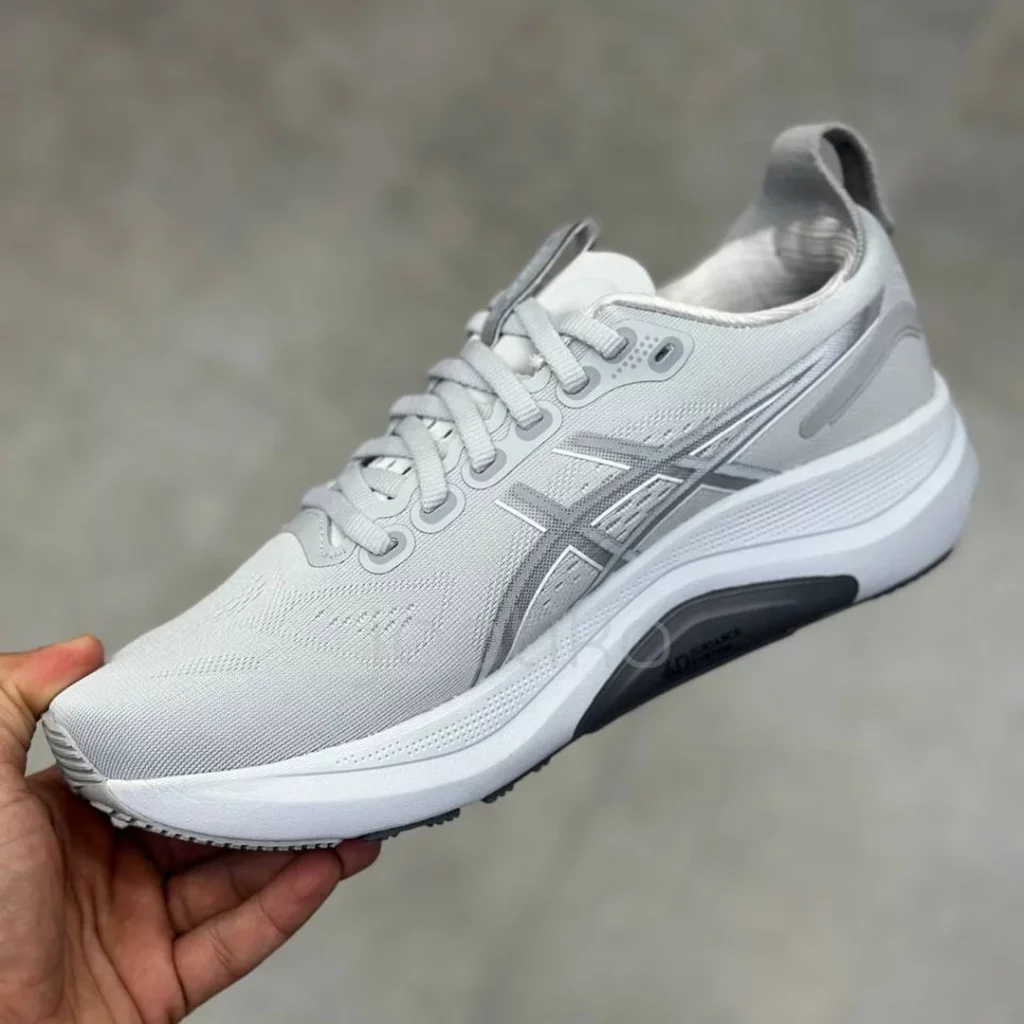 کفش ورزشی اسیکس ژل کایانو 32 طوسی روشن ASICS Gel-Kayano 32 Piedmont Grey Gravel - تصویر 2