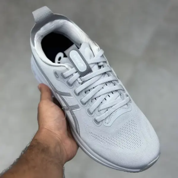 کفش ورزشی اسیکس ژل کایانو 32 طوسی روشن ASICS Gel-Kayano 32 Piedmont Grey Gravel
