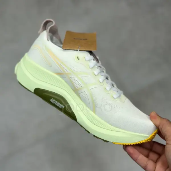 کفش ورزشی اسیکس ژل کایانو 32 ASICS Gel-Kayano 32 White/Orange Glow