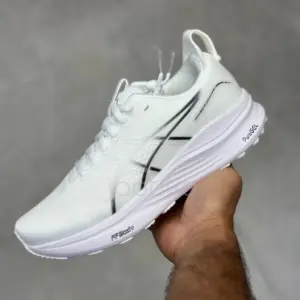 کفش ورزشی اسیکس ژل کایانو 32 سفید ASICS Gel-Kayano 32 White Pure Silver کفش ورزشی اسیکس ژل کایانو 32 سفید ASICS Gel-Kayano 32 White Pure Silver