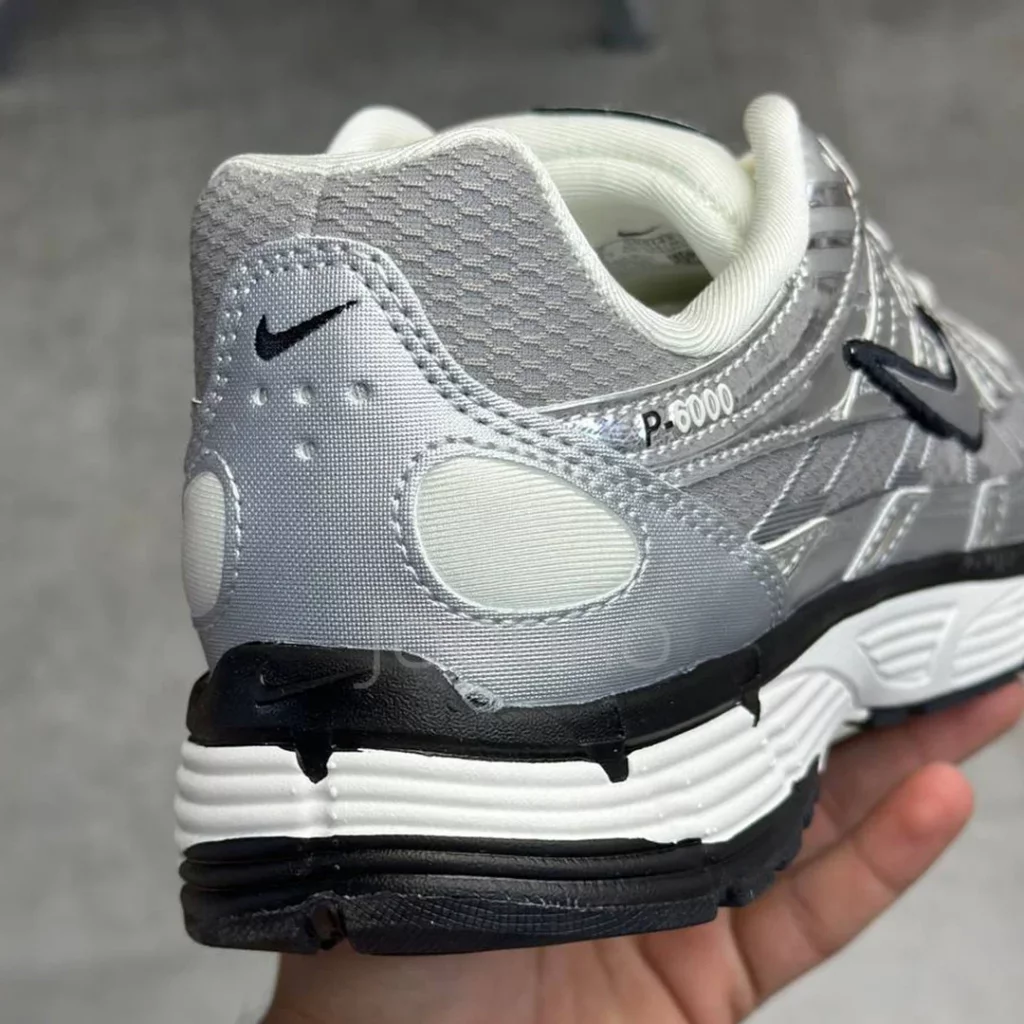 نایک پی 6000 متالیک سیلور Nike P-6000 Metallic Silver - تصویر 6