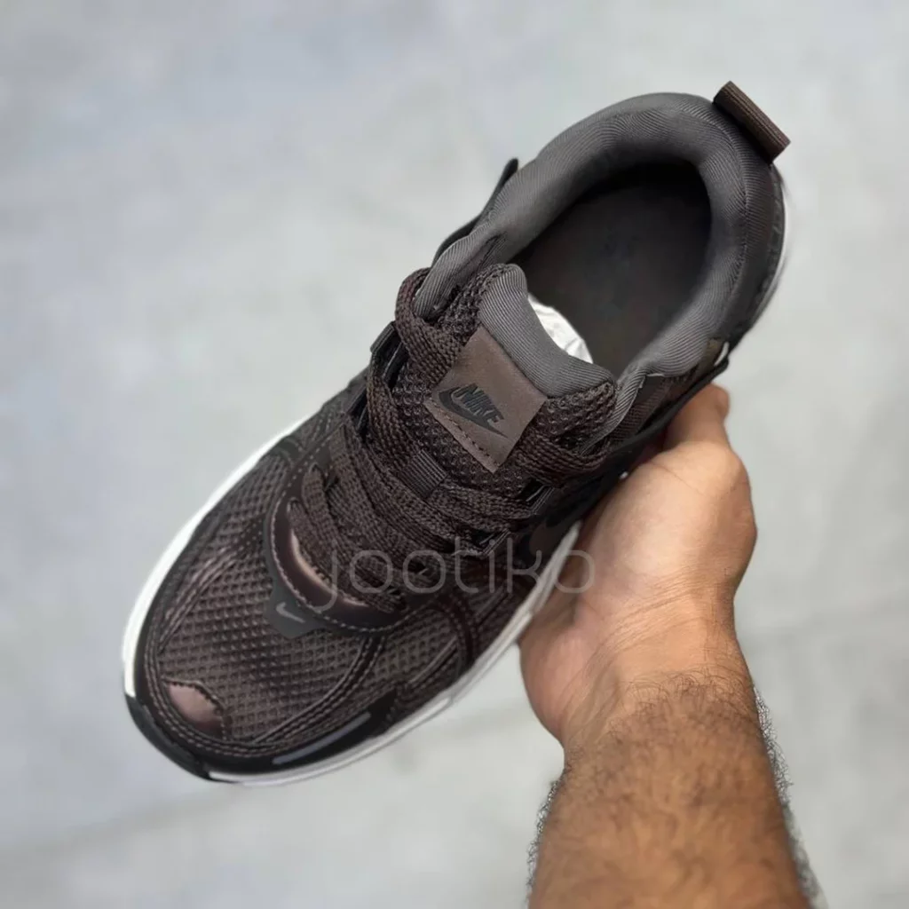 نایک وی تو کی ران قهوهای سوخته Nike V2K Run Velvet Brown White Black Baroque Brown نایک وی تو کی ران قهوهای سوخته Nike V2K Run Velvet Brown White Black Baroque Brown - تصویر 3