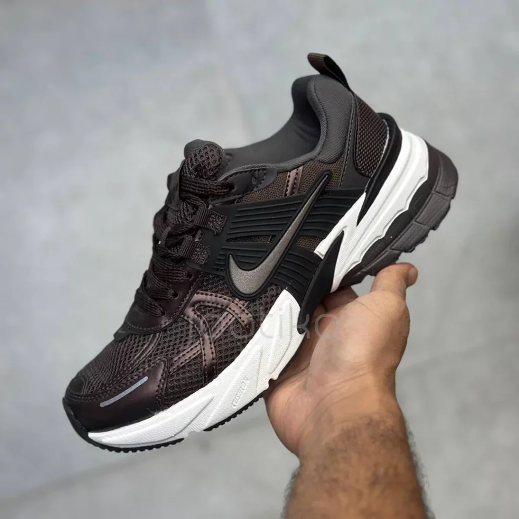 نایک وی تو کی ران قهوهای سوخته Nike V2K Run Velvet Brown White Black Baroque Brown نایک وی تو کی ران قهوهای سوخته Nike V2K Run Velvet Brown White Black Baroque Brown - تصویر 2
