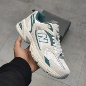 کفش نیو بالانس 530 سبز بژ New Balance 530 Beige Green کفش نیو بالانس 530 سبز بژ New Balance 530 Beige Green