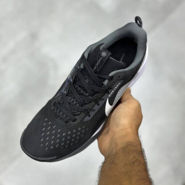 نایک ریکت پگاسوس تریل ۵ مشکی سفید طوسی Nike React Pegasus Trail 5 نایک ریکت پگاسوس تریل ۵ مشکی سفید طوسی Nike React Pegasus Trail 5