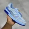 لویی ویتون ترینر آبی Louis Vuitton LV Trainer لویی ویتون ترینر آبی Louis Vuitton LV Trainer