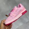 لویی ویتون ترینر صورتی Louis Vuitton LV Trainer لویی ویتون ترینر صورتی Louis Vuitton LV Trainer
