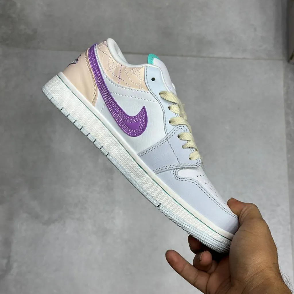جردن وان لو مولتی کالر ساشیکو Jordan 1 Low Multi-Color Sashiko - تصویر 2