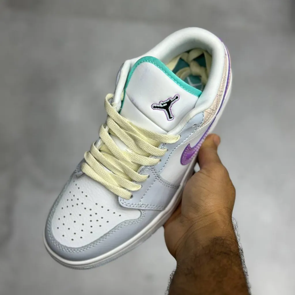 جردن وان لو مولتی کالر ساشیکو Jordan 1 Low Multi-Color Sashiko - تصویر 4