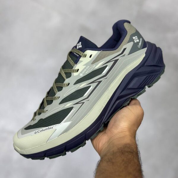 کلمبیا تریل گورتکس سبز طوسی سرمهای Columbia GORE-TEX Trail کلمبیا تریل گورتکس سبز طوسی سرمهای Columbia GORE-TEX Trail
