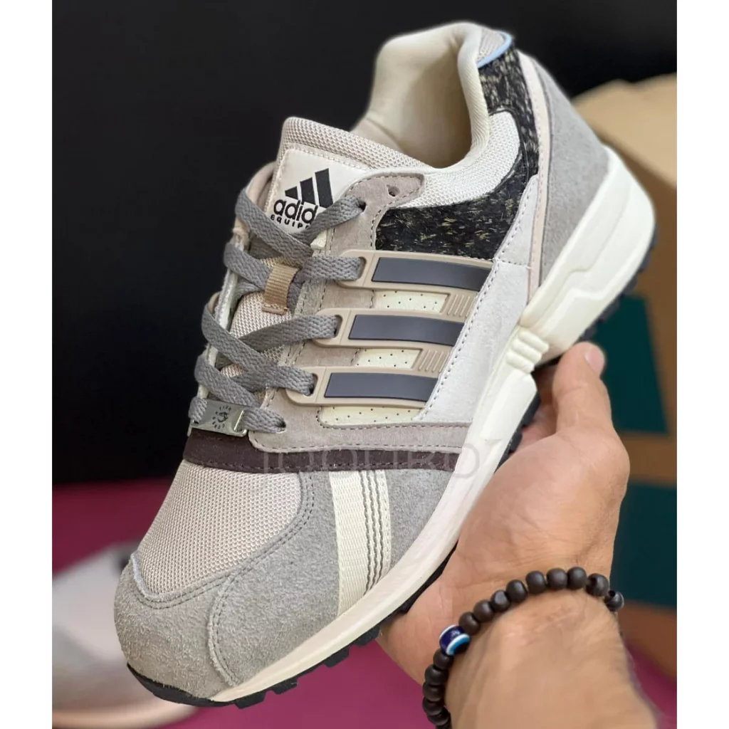 آدیداس کنسرسیوم طوسی بژ کرم adidas Consortium EQT CSG 91 Extra Butter Best Friend - تصویر 3