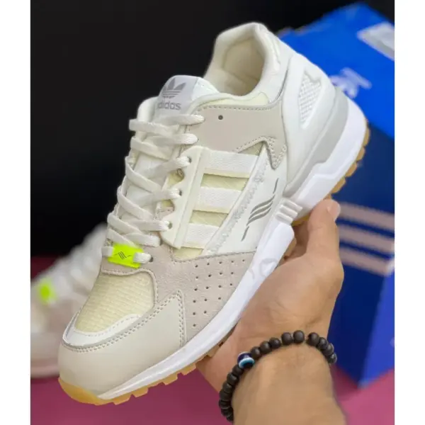 آدیداس زد ایکس 10000 کرم شیری adidas ZX 10000 Triple White آدیداس زد ایکس 10000 کرم شیری adidas ZX 10000 Triple White