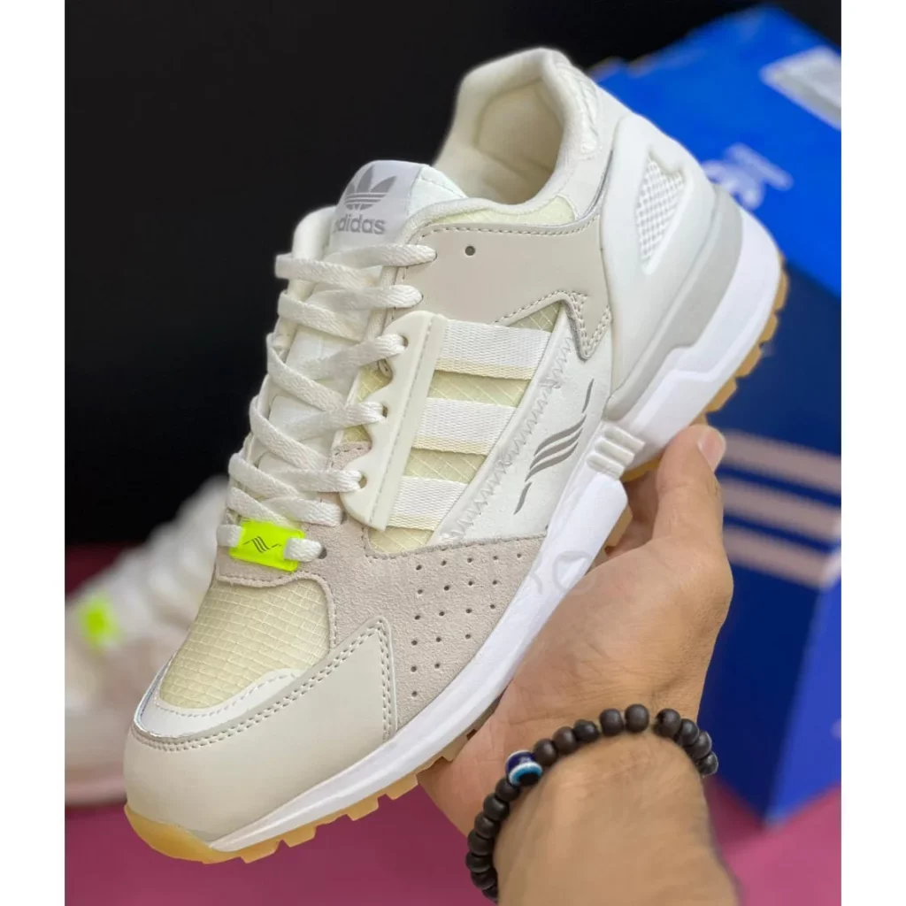 آدیداس زد ایکس 10000 کرم شیری adidas ZX 10000 Triple White - تصویر 3