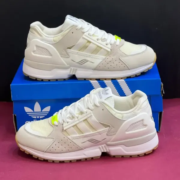 آدیداس زد ایکس 10000 کرم شیری adidas ZX 10000 Triple White آدیداس زد ایکس 10000 کرم شیری adidas ZX 10000 Triple White