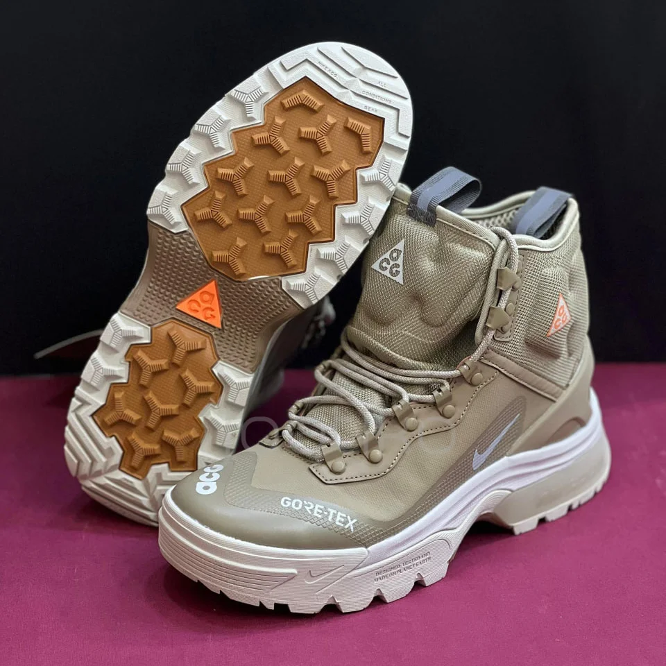 نایک ای سی جی ایر زوم گایادوم گورتکس خاکی Nike ACG Air Zoom Gaiadome Gore-Tex Khaki - تصویر 4