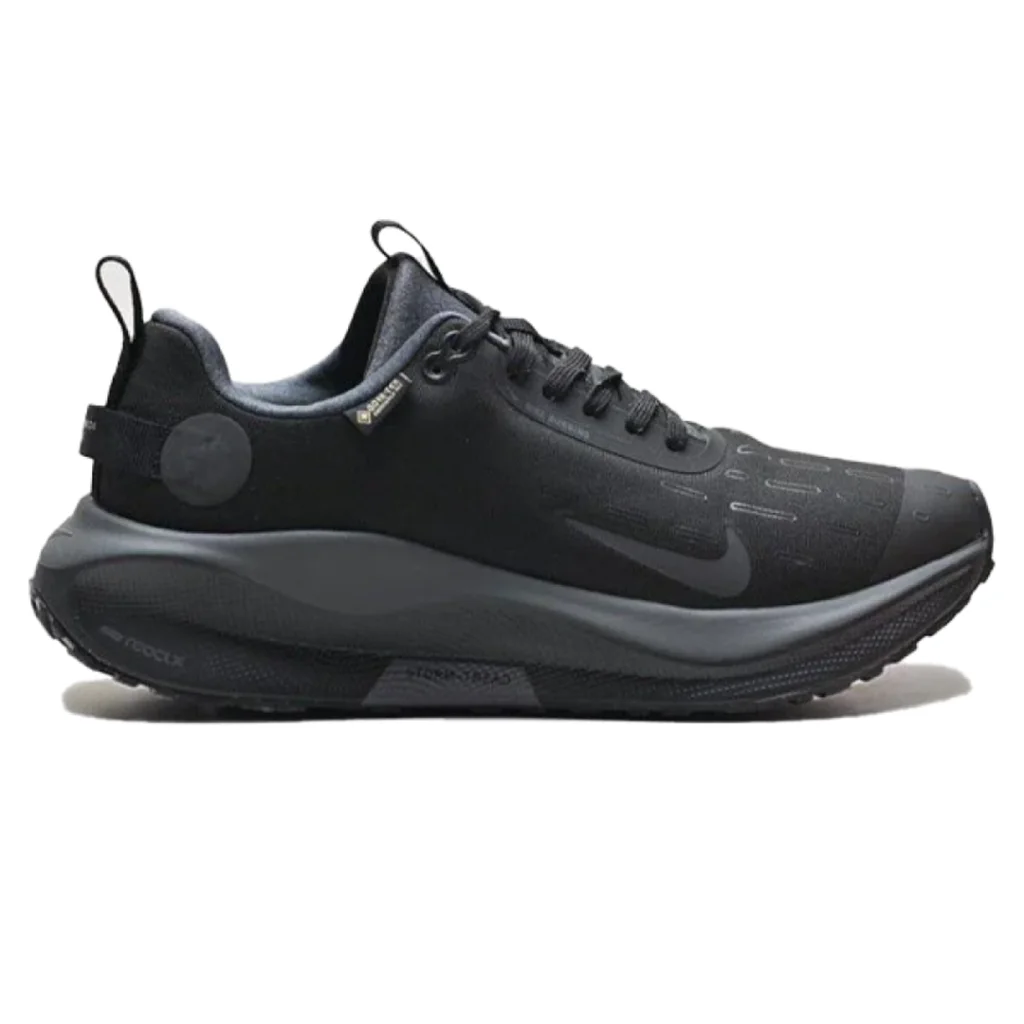 نایک ری‌اکت ایکس اینفینیتی ران ۴ گورتکس Nike ReactX Infinity Run 4 Gore-Tex مشکی طوسی - تصویر 3