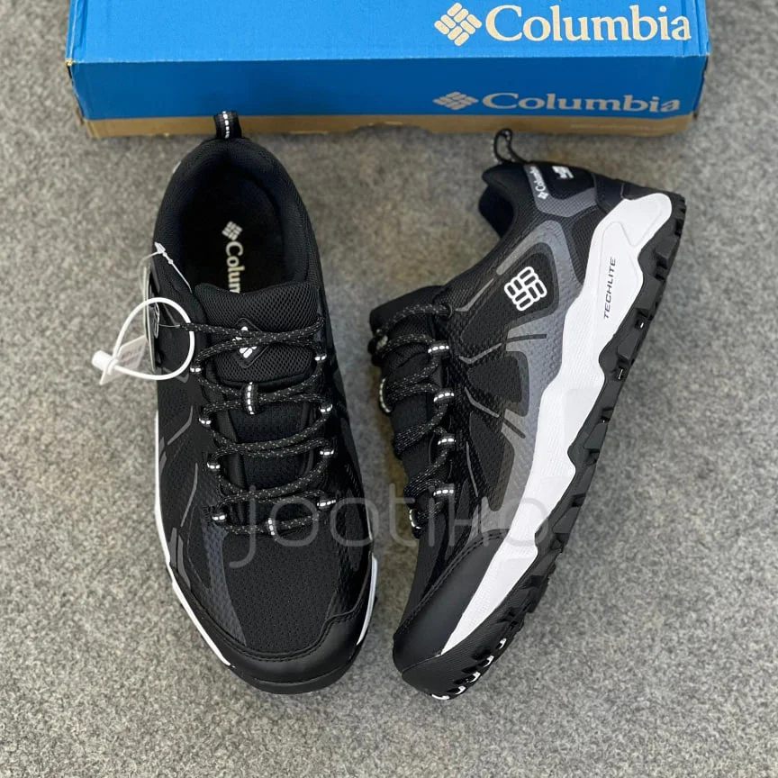 کفش مردانه کلمبیا پیک فریک مشکی خاکستری سفید Columbia PEAKFREAK XCRSN II XCEL کفش مردانه کلمبیا پیک فریک مشکی خاکستری سفید Columbia PEAKFREAK XCRSN II XCEL - تصویر 4