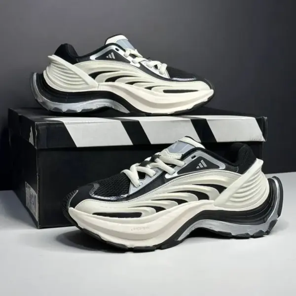 آدیداس ایکس ال جی متاویو سفید مشکی نقرهای متالیک adidas XLG Metawave آدیداس ایکس ال جی متاویو سفید مشکی نقرهای متالیک adidas XLG Metawave
