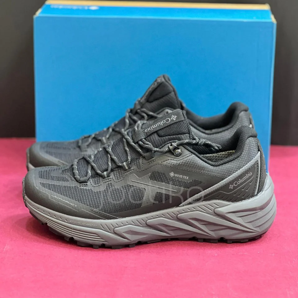 کلمبیا ویبرام مگا گریپ گورتکس مشکی طوسی Columbia Vibram Mega Grip Gore-Tex - تصویر 2