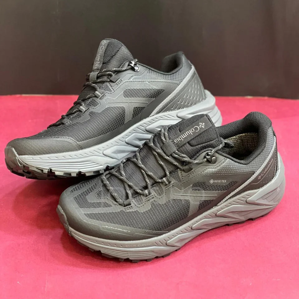 کلمبیا ویبرام مگا گریپ گورتکس مشکی طوسی Columbia Vibram Mega Grip Gore-Tex - تصویر 4