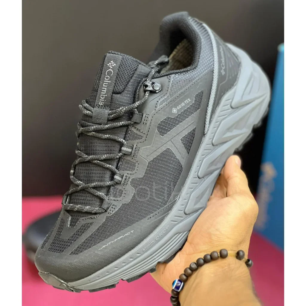 کلمبیا ویبرام مگا گریپ گورتکس مشکی طوسی Columbia Vibram Mega Grip Gore-Tex - تصویر 5