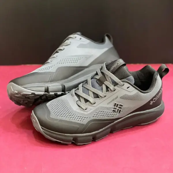 کفش کلمبیا مونتریل مردانه طوسی مشکی Columbia Montrail کفش کلمبیا مونتریل مردانه طوسی مشکی Columbia Montrail