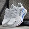 هوکا باندی 9 طوسی سفید رنگی Hoka Bondi 9 Cosmic Grey White Mesh 1162012-CYWH هوکا باندی 9 طوسی سفید رنگی Hoka Bondi 9 Cosmic Grey White Mesh 1162012-CYWH - تصویر 2