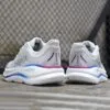 هوکا باندی 9 طوسی سفید رنگی Hoka Bondi 9 Cosmic Grey White Mesh 1162012-CYWH هوکا باندی 9 طوسی سفید رنگی Hoka Bondi 9 Cosmic Grey White Mesh 1162012-CYWH - تصویر 4