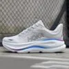 هوکا باندی 9 طوسی سفید رنگی Hoka Bondi 9 Cosmic Grey White Mesh 1162012-CYWH هوکا باندی 9 طوسی سفید رنگی Hoka Bondi 9 Cosmic Grey White Mesh 1162012-CYWH - تصویر 5