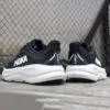 هوکا باندی 9 مشکی سفید Hoka Bondi 9 Black White 1162011-BWHT - تصویر 2
