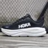 هوکا باندی 9 مشکی سفید Hoka Bondi 9 Black White 1162011-BWHT - تصویر 4