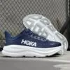 هوکا باندی 9 سرمه ای سفید Hoka Bondi 9 Varsity Navy White 1162011-VYN - تصویر 2