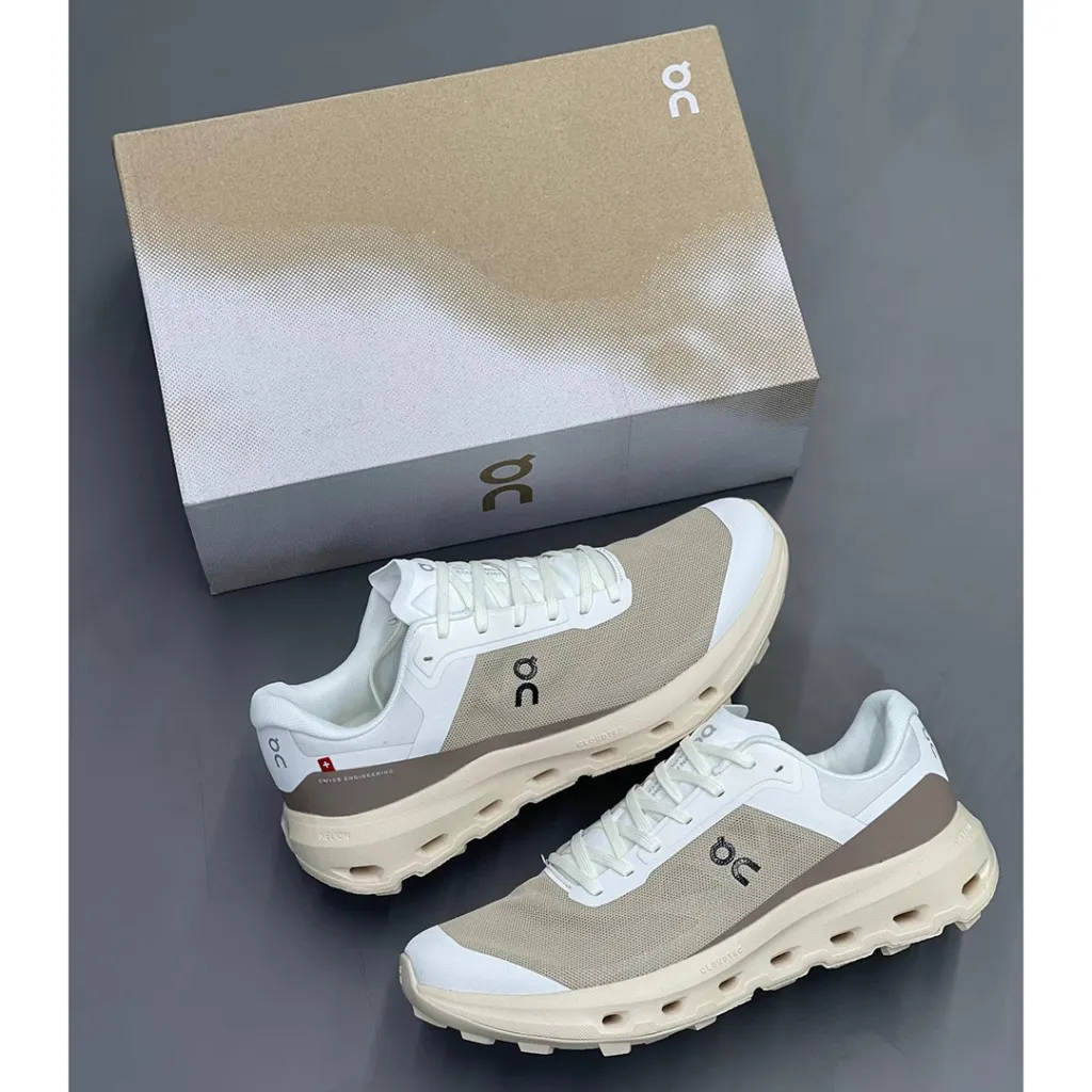 کتونی آن رانینگ پلاس نکست مش بژ On Running Plus Next Mesh Beige - تصویر 4