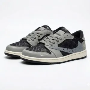 نایک ایر جردن وان لو دیور خاکستری Nike Air Jordan 1 Low Dior Grey Black نایک ایر جردن وان لو دیور خاکستری Nike Air Jordan 1 Low Dior Grey Black