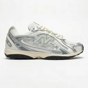 نیوبالانس 204 ال سیلور متالیک سیج گرین New Balance 204L Silver Metallic Sage Green U204LSWB نیوبالانس 204 ال سیلور متالیک سیج گرین New Balance 204L Silver Metallic Sage Green U204LSWB